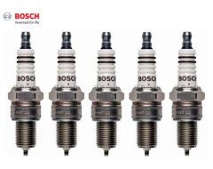 Bougieset 5-Cilinder Turbo Volvo 850 C70 -05 S60 -09 S70 S80 -06 V70 -00 V70n 00-08 XC70 -00 XC70n 01-07 XC90 -14 Bosch 8692071-S