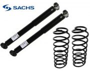 Schokbreker + veren set achteras (station) L&R Volvo 745 765 945 965 (-94) Sachs 271939-S-KIT